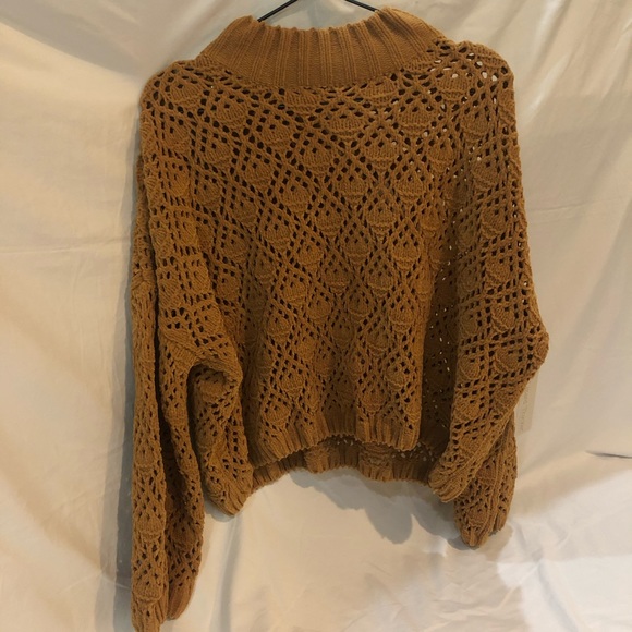Lizard Thicket Sweaters - Mustard yellow sweater
